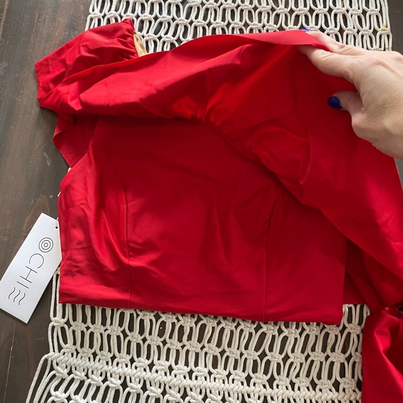 NWT Ochie Las Cuevas ruffled bikini top - Picture 2 of 6